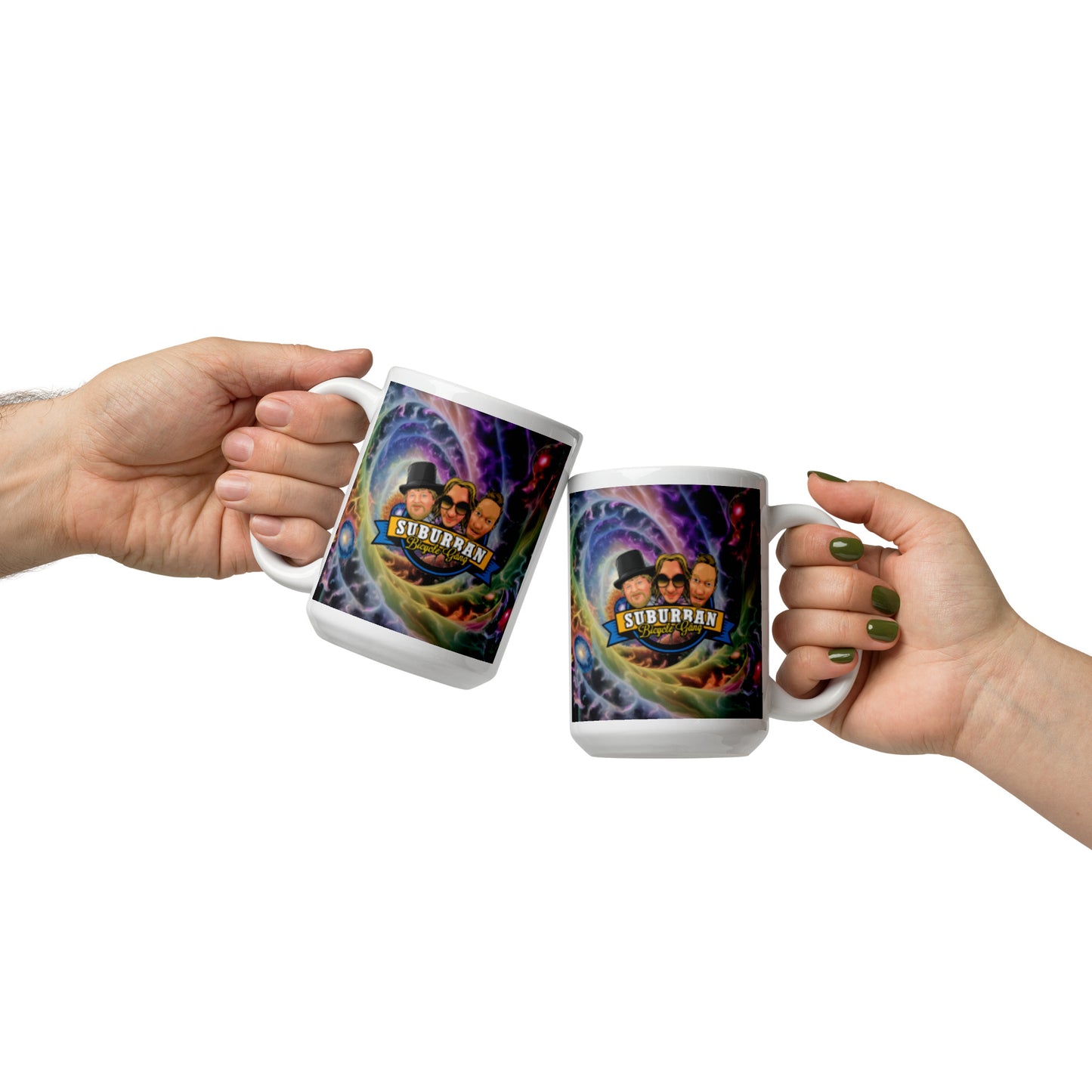 Limited Edition In The Cosmos Suburban Bicycle Gang Mug